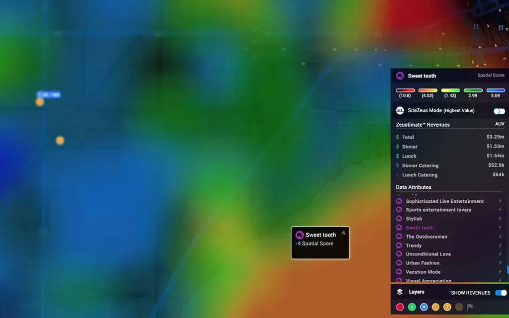 Geosocial segmentation